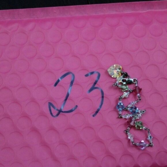 Crystal Heart Bracelet Multicolored  - Picture 5 of 5